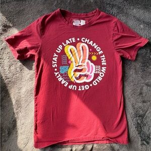 Dutch Bros Vibrant Red Short Sleeve Tee